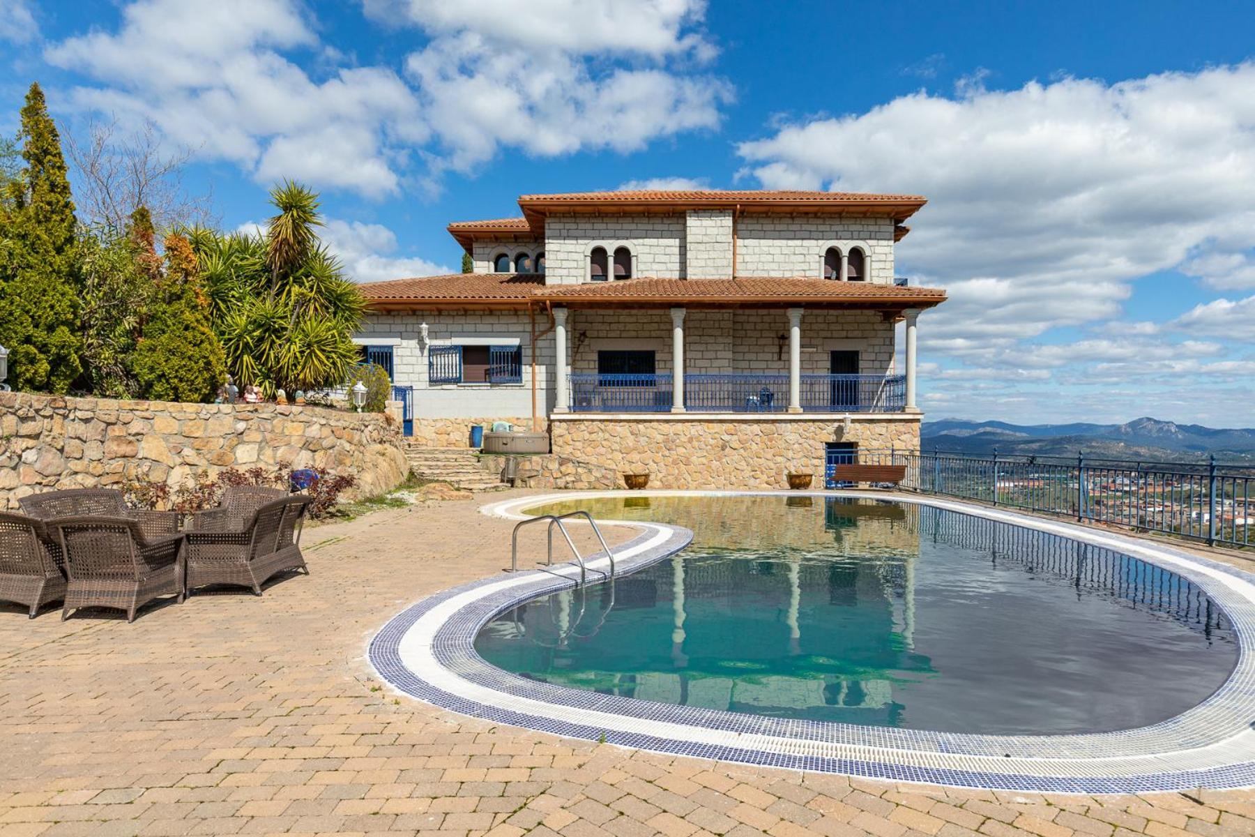 Вилла Mansion Con Jacuzzi A 40 Grados, Gran Piscina Y Padel Эль-Тьембло Экстерьер фото